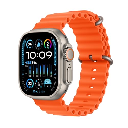 Apple Watch Ultra チタニウムケース/ホワイトオーシャンバンド Amazon.com: Apple Watch Ultra [GPS + Cellular 49mm] Titanium
